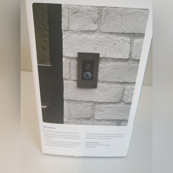 Ring Video Doorbell Elite - Flush Mounted Power over Ethernet - Brand New - Picture 2 of 5